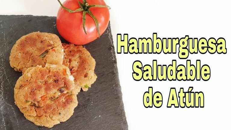 Receta de Hamburguesas de atún light