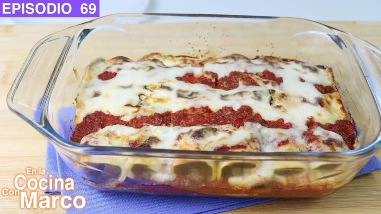 Receta de Cannelloni