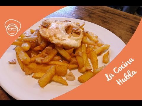 Receta de Huevos fritos con ajo