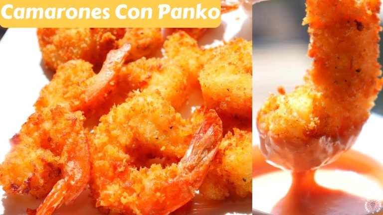 Receta de Camarones rebozados en panko