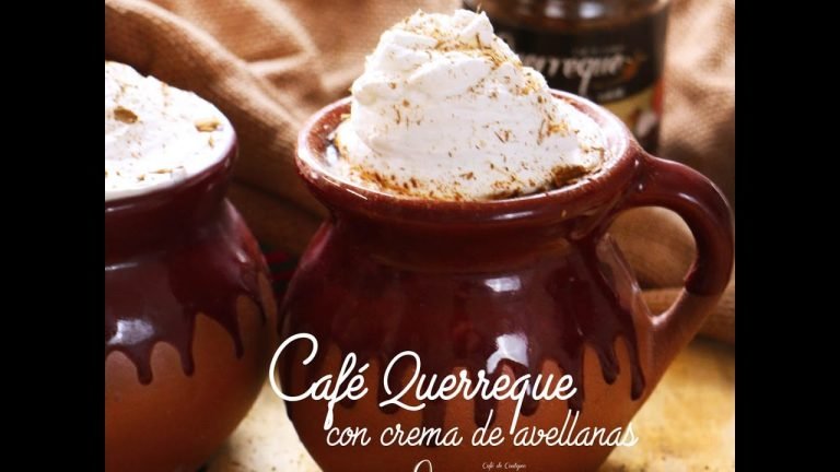 Receta de Cafe helado de avellanas