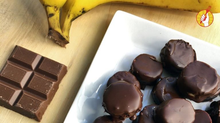 Receta de Bananas con chocolate