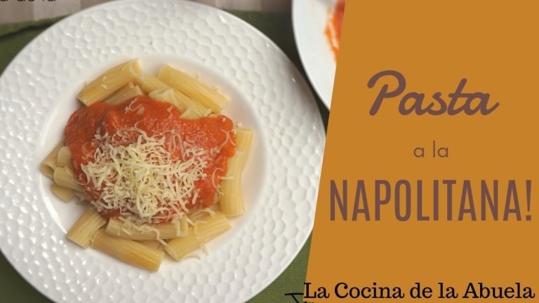 Receta de Macarrones a la napolitana