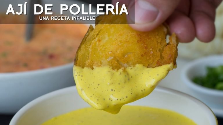 Receta de Ají de pollería