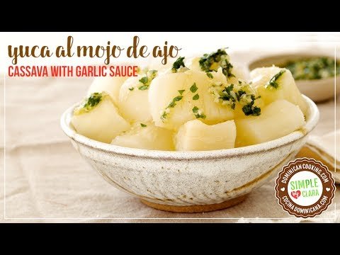 Receta de Yuca con mojo venezolano