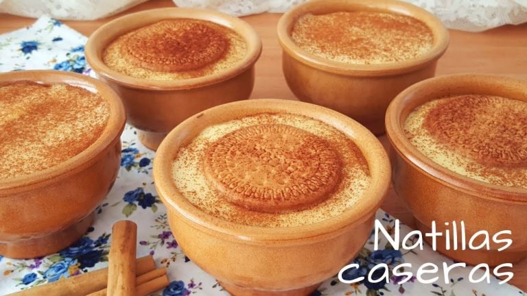 Receta de Natillas españolas