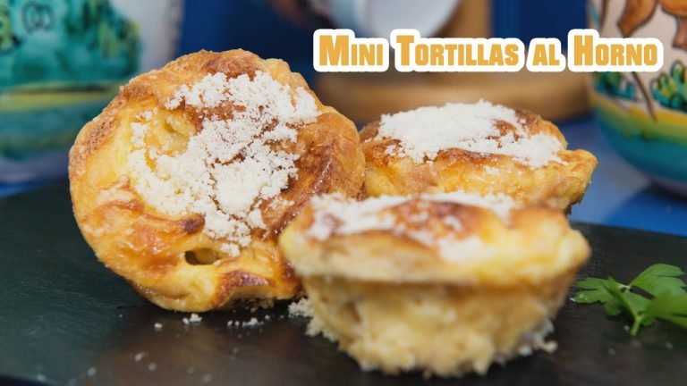 Receta de Minitortillas al horno | Actualizado noviembre 2024