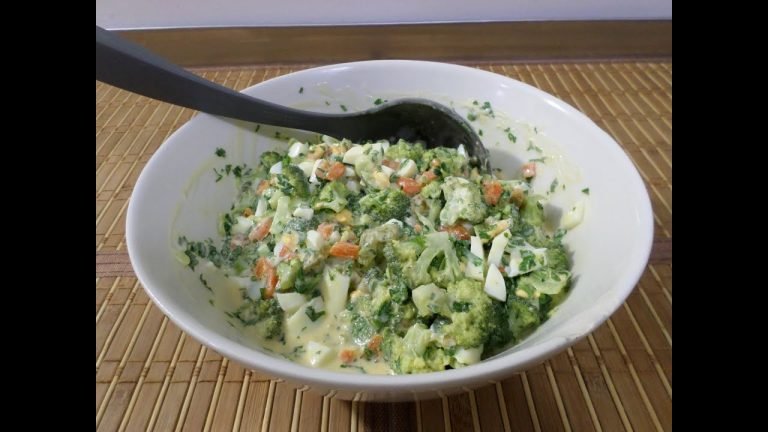 Receta de Brócoli con mayonesa