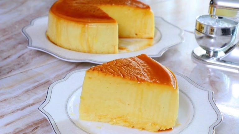 Receta de Flan de maicena sin huevo