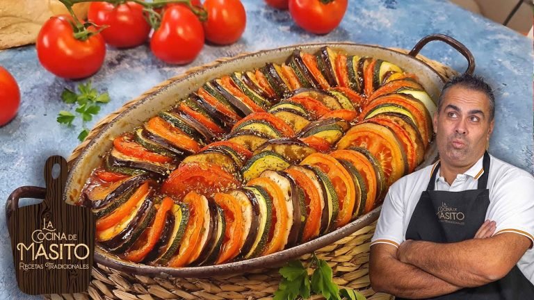 Receta de Ratatouille de verduras al horno