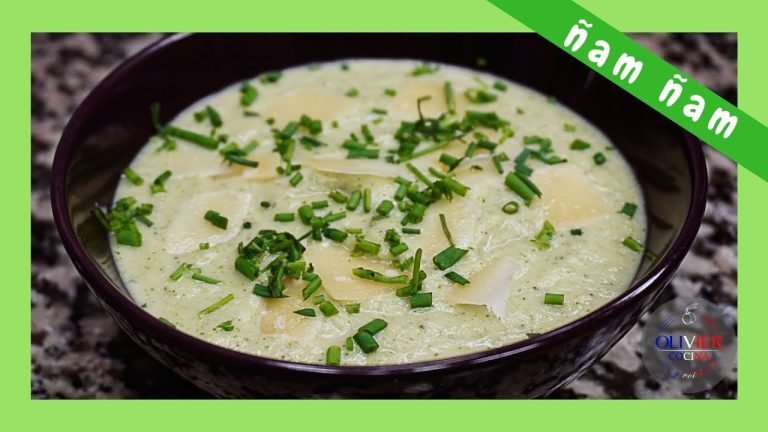 Receta de Crema De Puerros Y Brócoli