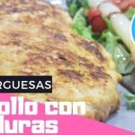 Receta de Pechuga rellena de jam&oacute;n y queso al horno
