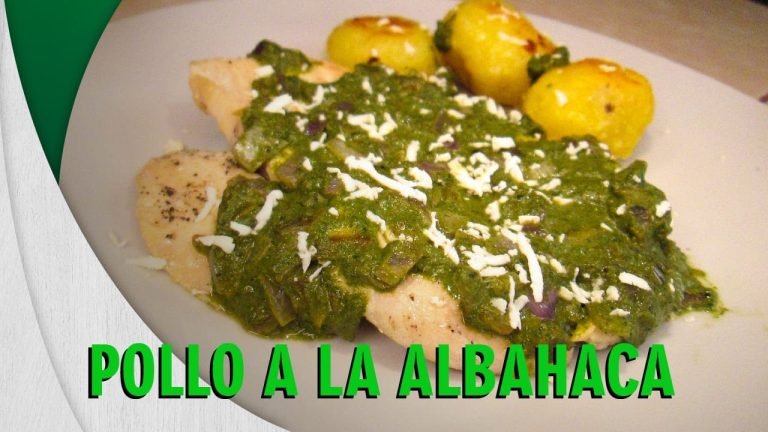 Receta de POLLO A LA ALBAHACA