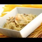 Receta de Macarrones con salsa de leche