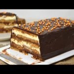 Receta de Tarta de chocolate con fresas