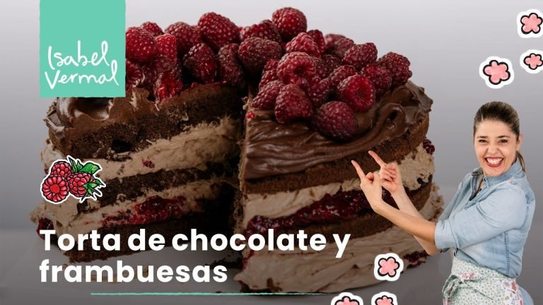 Receta de Torta de chocolate y frambuesa