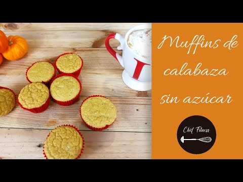 Receta de Muffins de calabaza fit