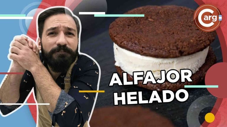 Receta de Alfajores helados caseros