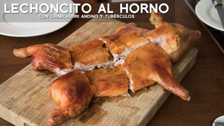 Receta de Lechón al horno