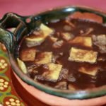 Receta de Sopa de escarola con almendras