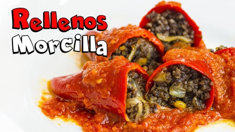 Receta de Pimientos rellenos de morcilla