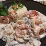 Receta de Gambas al ajillo en sarten