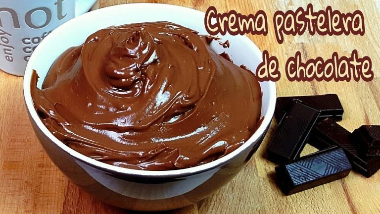 Receta de Crema pastelera de chocolate