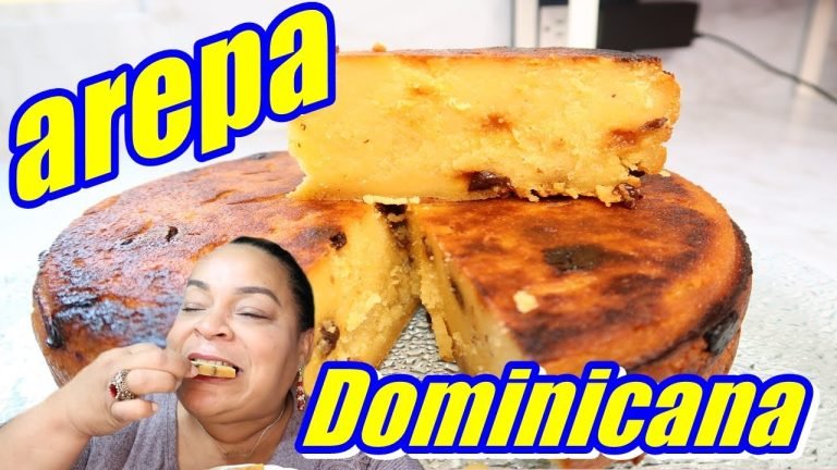 Receta de Arepa dulce dominicana