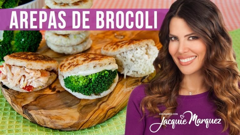 Receta de Arepas de brócoli