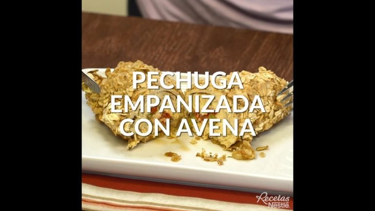 ▷ Receta de Pechuga de pollo empanizada con avena | Actualizado junio 2023