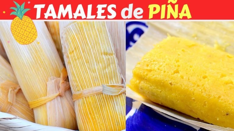 ▷ Receta de Tamales dulces de piña | Actualizado mayo 2023