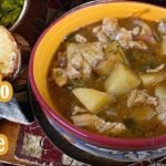 Receta de Lomo de cerdo adobado al horno con papas