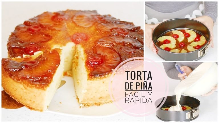 Receta de Torta de piña facil