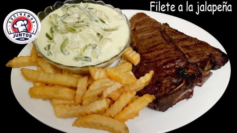 Receta de Filete de res al jalapeño