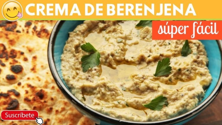 Receta de Crema de berenjena