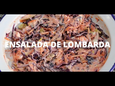 Receta de Ensalada de col lombarda y manzana