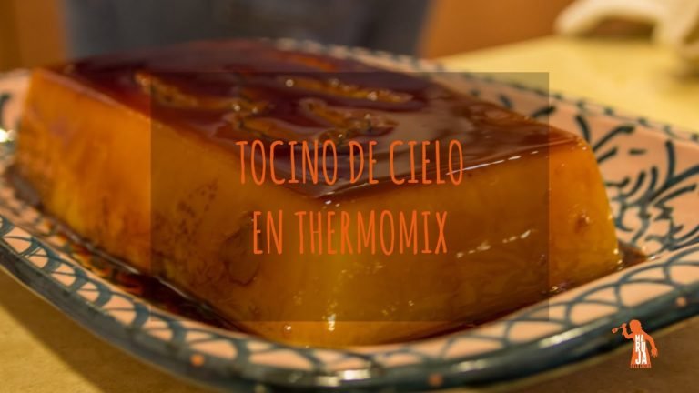 Receta de Tocino de cielo con Thermomix