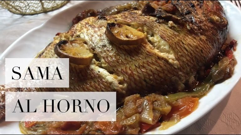 Receta de Sama al Horno