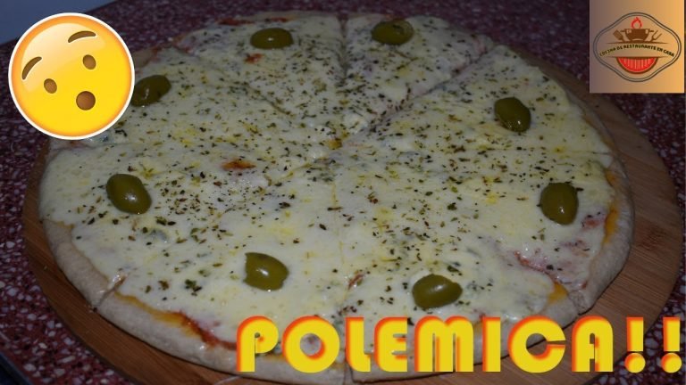 Receta de Pizza de roquefort