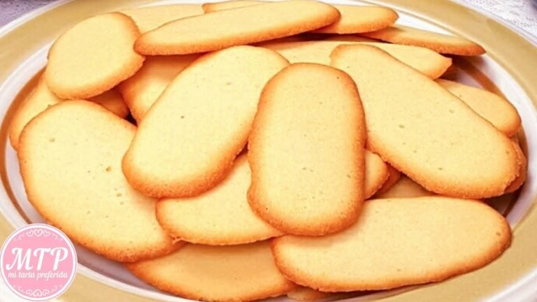 Receta de Lengua de gato dulce