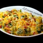Receta de Pimiento rojo relleno vegetariano