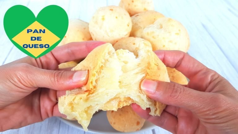 Receta de Pan de queso brasilero fácil y rápido