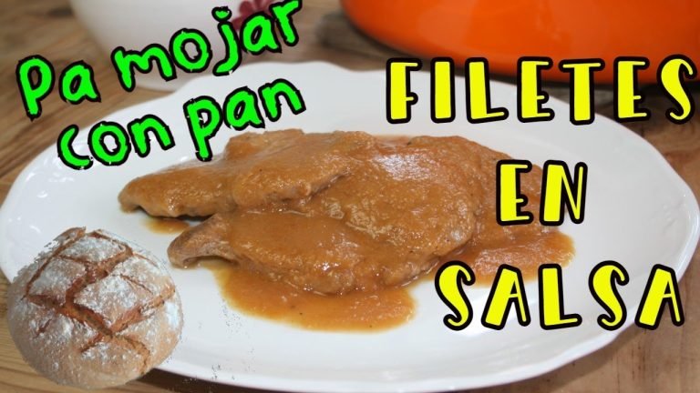 Receta de filetes de ternera en salsa