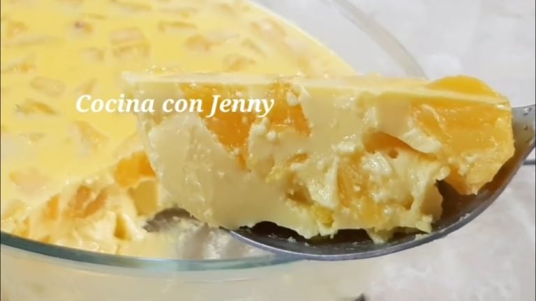 Receta de Flan de jugo de piÑa enlatado