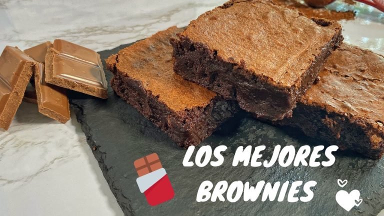 Receta de Brownie con azúcar moreno