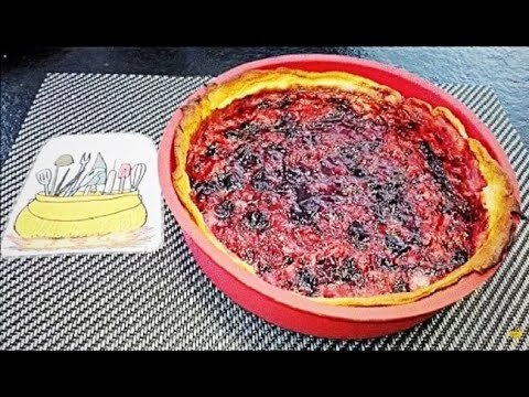 Receta de Quiche dulce con frutas