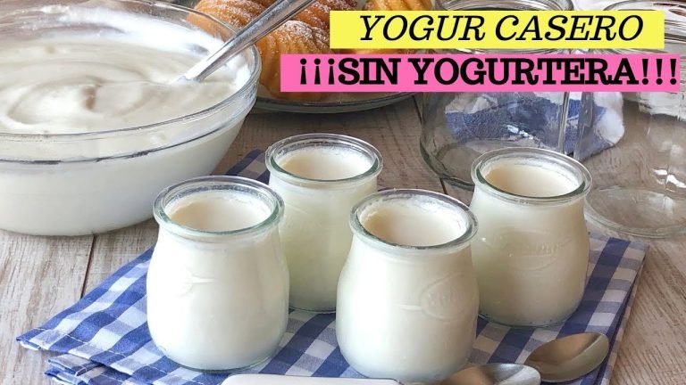 Receta de Yogurt casero sin yogurtera