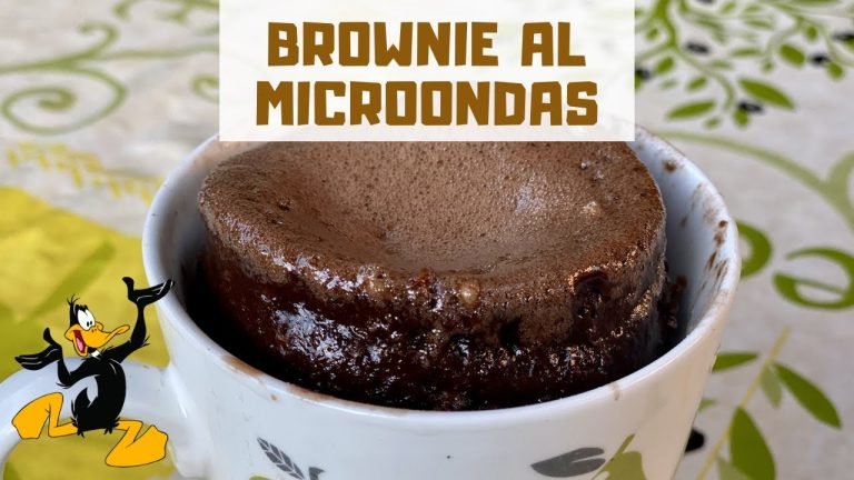 Receta de Brownie en 3 minutos