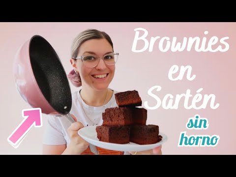 Receta de Brownie en sartén