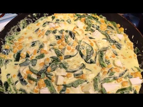 Receta de rajas con crema y elote